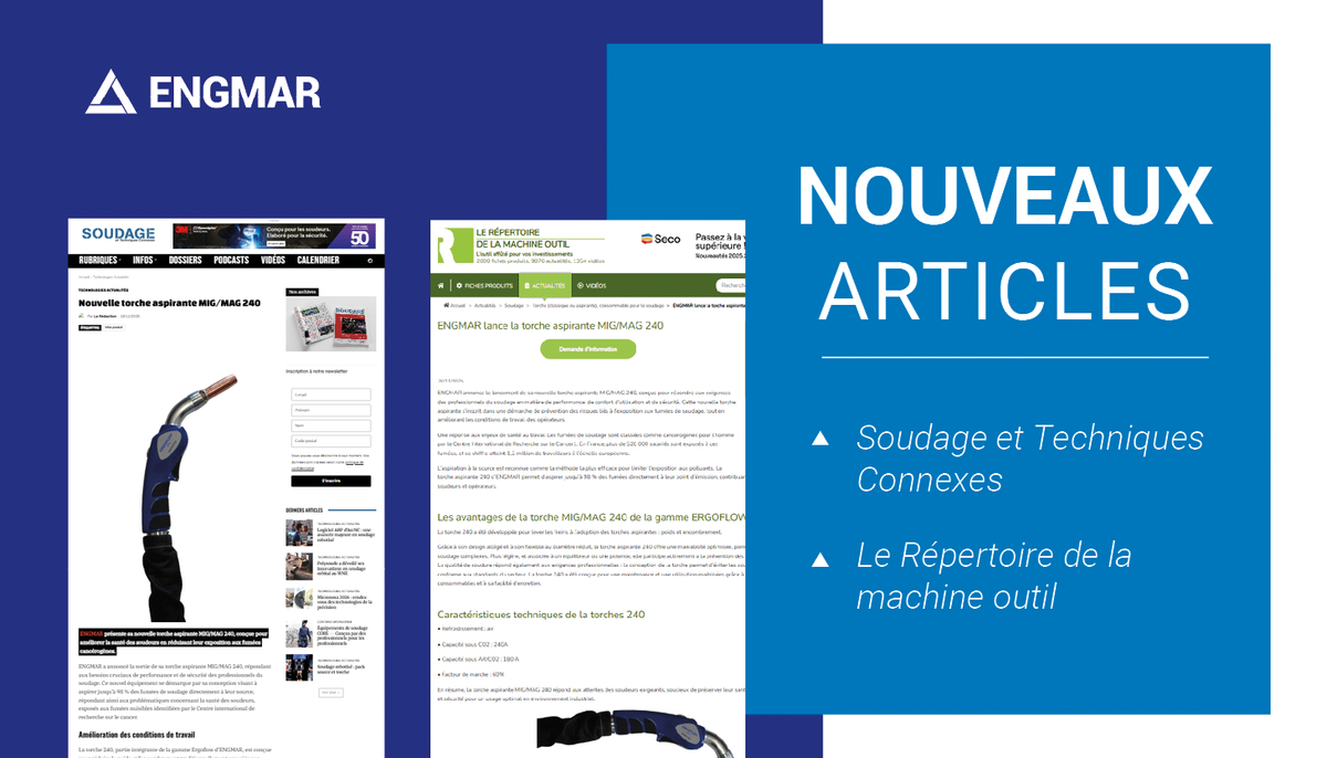 Torche aspirante 240 : performance et sécurité mises en avant par les médias