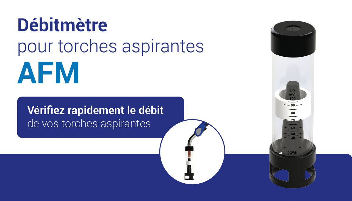 Comment contrôler le débit d’une torche aspirante de soudage MIG/MAG ?